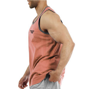 Ropa de entrenamiento Camiseta sin mangas hecha a medida para hombres Ropa de gimnasio Hombres Camiseta sin mangas Transpirable Hombres Camiseta sin mangas - Product Image 6