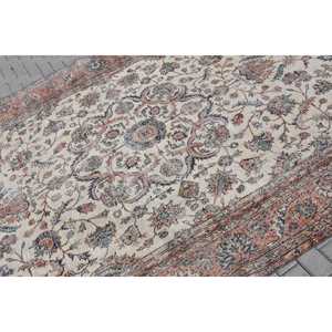 7.7x12.4 ft Rug, Turkish Vintage Oversize Rug, <b>Red</b> <b>Wool</b> Rug - Product Image 3