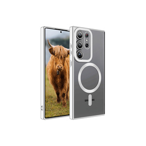 Funda de Silicona Líquida ASMA Setro Edition Premium para Carga Inalámbrica Magsafe para Samsung Galaxy S23 Ultra con Recubrimiento - Product Image 1