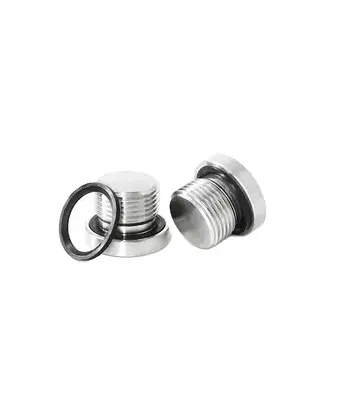 High quality hydraulic Stainless Carbon steel BSP male captive seal plugs Hollow Hex plug