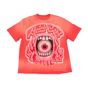 Personalizado DTG estampado gráfico peso pesado 350 gramos ácido Crop Wash Mock o-cuello camiseta Boxy caja Vintage de gran tamaño Casual sólido Suelto - Product Image 4