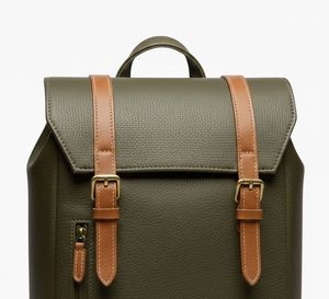 Mochila para Portátil de Cuero PU Vintage con Logotipo Personalizado, Resistente, para Viajes y Uso Diario, para Hombre - Product Image 2