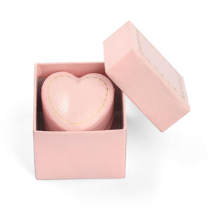 Jeulia Vintage Paper Jewelry <b>Box</b>-Pink Heart Shaped <b>Ring</b> <b>Box</b> for Romantic Gifts - Product Image 5