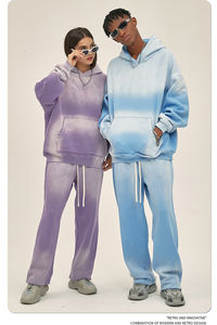 Survêtement à capuche personnalisé en éponge française 465 GSM impression personnalisée en ligne pour une utilisation hivernale - Product Image 4