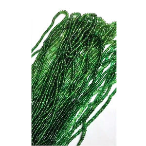 24 brins de tsavorite naturelle 3-4mm perles lisses rondes 795 Cts Lot Iroc ventes 16 pouces collier de perles de pierres précieuses US $605 pour tous - Product Image 6