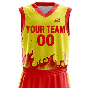 Uniforme de basket-ball à séchage rapide, dernier design, uniforme de basket-ball pour hommes, uniforme de basket-ball de haute qualité - Product Image 6