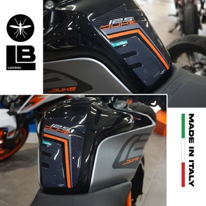 Adesivi 3D per Protezione Serbatoio per Moto KTM Duke 125 2017-2023 - Product Image 3