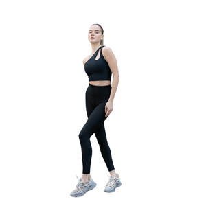 Vêtements de sport de haute qualité pour femmes, 100% nylon, respirant, sans couture, OEM ODM, vêtements de sport pour la salle de sport, vêtements de fitness, vente en gros - Product Image 2