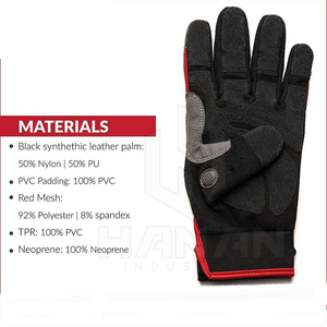 Assembly Work <b>Gloves</b> with Touchscreen <b>Finger</b> Design - Non-Slip Safety <b>Gloves</b> for Daily Manufacturing Tasks - Product Image 6