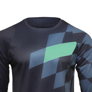 Maillots de BMX à manches longues, design OEM ODM, impression par sublimation, sur mesure, maillots de motocross tendance, faible MOQ - Product Image 3