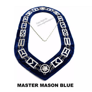 Constitution australienne de haute qualité 31st degré Muonic Regalia collier brodé tissu avec décoration en dentelle - Product Image 3