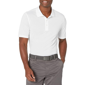 Polo de poliéster de alta calidad para hombre de moda Camiseta personalizada de manga corta para hombre Polo Estilo de verano con patrón sólido - Product Image 1