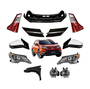 High Quality Wholesale Custom Car Headlight Front Bumper Auto Body Kit for Toyota RAV4