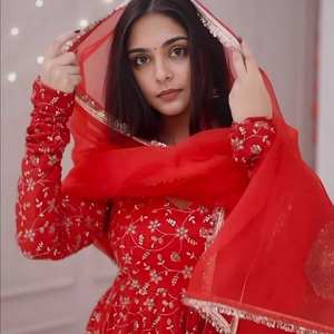 Vestido Anarkali de Georgette Listo para Usar para Mujer, Vestido Étnico Festivo con Bordado Pesado y Lentejuelas - Product Image 5