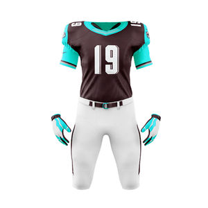 Uniforme profesional de fútbol americano para hombre, ropa deportiva estampada transpirable de secado rápido, ropa de equipo cómoda - Product Image 3