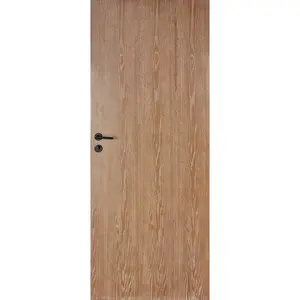 Porta principale moderna in legno massello semplice di Super qualità/100% modelli di porte in legno massello di quercia