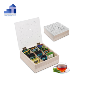 Venta caliente Durable artesanía bolsa de té organizador caja de almacenamiento café juego de regalo caja para mantener los insectos lejos de un vietnamita - Product Image 6