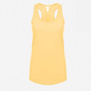 Débardeur femme Next Level Tri-blend à dos nageur 6733 50% polyester 25% coton 25% rayonne Marque privée Couleur unie Débardeur femme vierge - Product Image 3