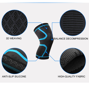 Rodilleras deportivas profesionales, soporte de manga de rodilla, vendaje transpirable, rodilleras para aliviar el dolor de rodilla para usuarios de gimnasio, hechas a medida - Product Image 6