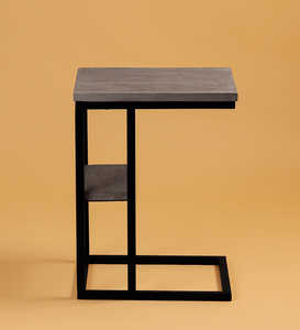 Derniers meubles modernes de style industriel Table de canapé d'appoint Table de canapé d'angle latérale Table de canapé en fer en métal faite à la main Table d'appoint de canapé - Product Image 5