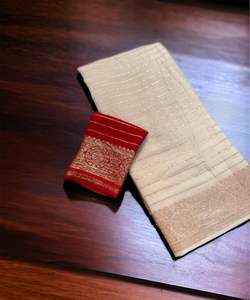 91. ชุดส่าหรีผ้าฝ้ายปักลายใส่ทำงาน: ก้าวเข้าสู่สปอตไลท์ด้วยลุคสุดหรูเสื้อผ้าเจ้าสาวมาใหม่ - Product Image 6