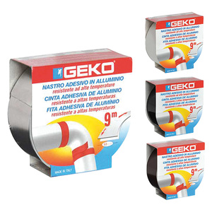 Cinta Adhesiva de Aluminio 'smoke' Mm. 40 X 9 M - Color Blanco - Product Image 1
