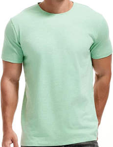 เสื้อยืดระดับพรีเมียมของผู้ชายสำหรับออกกำลังกายพร้อมปักโลโก้ทำ100% ผ้าโพลีเอสเตอร์ระบายอากาศได้ดี200ก. สวมใส่สบายแห้งเร็ว - Product Image 1