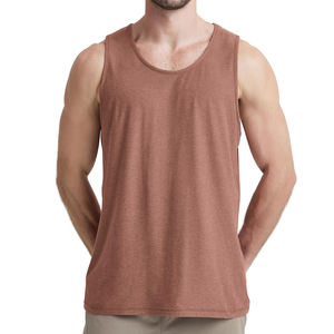 Meilleur débardeur améliorant les performances pour hommes, vente en gros, bon prix, look streetwear, débardeur uni pour hommes - Product Image 1