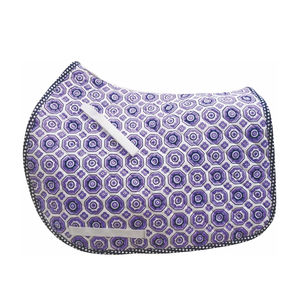 Almohadillas de sillín de caballo de lujo Almohadilla de sillín de calidad de tela con diseños personalizados Tamaños y logotipos Almohadillas de sillín de caballo ecuestre - Product Image 2