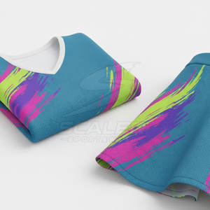 ชุดยูนิฟอร์มเชียร์ลีดเดอร์คุณภาพสูงสำหรับการแข่งขัน ออกแบบมาเพื่อความมั่นใจในการแสดงผลงานและการฝึกซ้อมในร่ม - Product Image 5