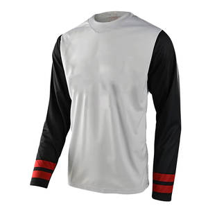 Jersey de Ciclismo de Manga Larga de Alta Calidad OEM ODM, Elástico Activo, Transpirable, de Secado Rápido, para Ciclismo de Descenso y Bicicleta de Montaña - Product Image 2