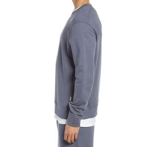 Sweat-shirt à col rond uni personnalisé tendance de l'industrie, sweat-shirt à manches longues pour hommes, disponible au prix le plus bas - Product Image 2