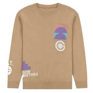 Custom Embroidered Streetwear Blank Heavy Pullover Sweatshirt 100% Cotton Plain <b>Thick</b> Round Neck Sweater <b>Hoodies</b> for <b>Men</b> - Product Image 1