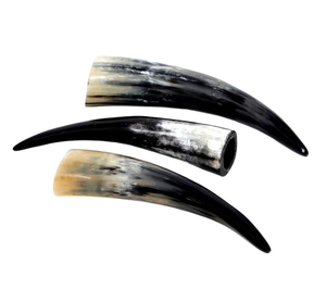 Pièce décorative en corne de buffle, décoration intérieure moderne pour salon, décoration de la maison, écologique, 3 pièces, couleur naturelle, prix - Product Image 3