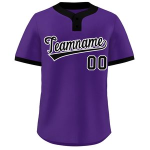 Pro Fit Baseball Jersey boutonné maille tissu Softball chemise équipe personnalisée broderie attirail sergé séchage rapide jeunesse uniforme USA - Product Image 5