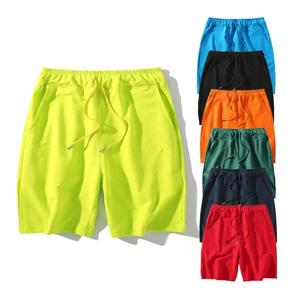 Herren Shorts benutzer definierte Logo Sweat Gym Jogger Hosen Fitness Workout Shorts Sommers port tragen Cargo Boys Shorts