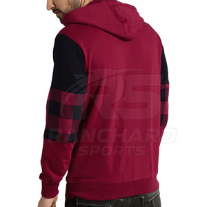 Sweat-shirts à fermeture éclair pour hommes de haute qualité, design personnalisé, solides, décontractés, légers, à vendre - Product Image 2