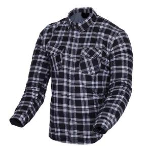 เสื้อเชิ้ตผ้าฟลานเนลผู้ชาย ดีไซน์สั่งทำคุณภาพสูง ระบายอากาศได้ดี สวมใส่ง่าย มีกระเป๋าหลายช่อง สไตล์ใหม่ทันสมัย เสื้อเคฟลาร์ - Product Image 6