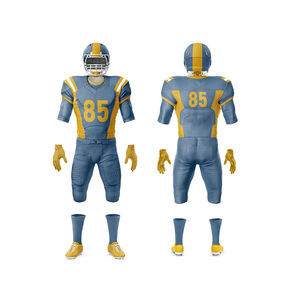 Vêtements d'équipe de qualité supérieure 100% Polyester Rugby Uniforme Dernière conception Haute qualité Sillicon gel impression logo design Rugby - Product Image 3