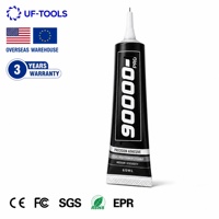Colle adhésive 60ML 9000PRO pour la réparation de téléphones portables, collage des bords de l'écran tactile avec 5 embouts de précision