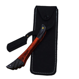 Navaja de afeitar de filo recto Pissco para hombre, directamente de fábrica, para barbero, para barba, para salón, hecha en Pakistán - Product Image 1