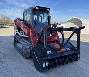 Mini-excavatrice sur chenilles Takeuchi TL12V2 d'occasion, chargeuse compacte à haut débit avec attache cisaille - Product Image 4