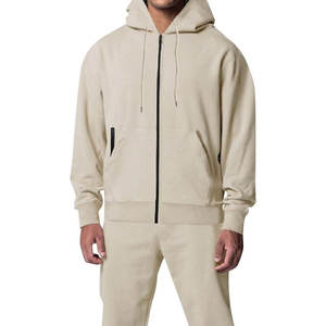 Chándal de gran tamaño personalizado para hombre del mejor proveedor Tela de color sólido de calidad superior Venta caliente para el invierno - Product Image 1