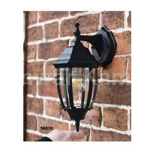 โคมไฟอลูมิเนียมสีดำแบบทันสมัยติดผนังพร้อมที่บังแดดเหมาะสำหรับตกแต่งบ้านโรงรถทางเข้า - Product Image 2