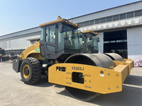 Compacteur de sol hydraulique XS203J |   Rouleau vibratoire à tambour unique en acier de 20 tonnes pour la base routière, les pistes d'aéroports et les projets de barrages