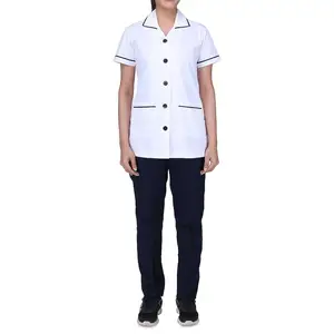 Seragam perawat medis wanita desain baru untuk penjualan Online/grosir setelan khusus seragam rumah sakit sejuk