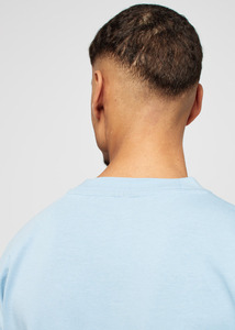 Venta al por mayor de impresión personalizada de peso pesado de hombro caído de peso pesado 100% de algodón orgánico de gran tamaño camiseta de los hombres - Product Image 6