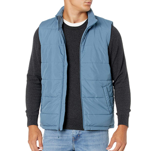 Men's Outdoor Puffer Vest - Breathable, Water-Resistant, and Perfect for <b>Camping</b>, Running, or Casual Use - Wholesale Service - Product Image 3