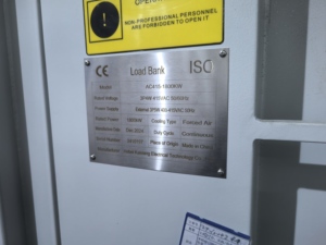 एक अवशिष्ट जनरेटर लोड बैंक 1800kw 415v 50hz लोड बैंक और 1.5 एमडब्ल्यू अवशिष्ट लोड बैंक - Product Image 4