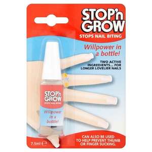 STOP N GROW - Suministros para Uñas, Disuasivo Efectivo para Morder las Uñas - Product Image 1